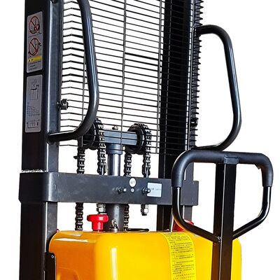 Fully Electric Hydraulic Pallet Stacker New 1.5 Ton Capacity 2.5M & 3M Lifting Warehouse Stacking Machine Electric Stackers