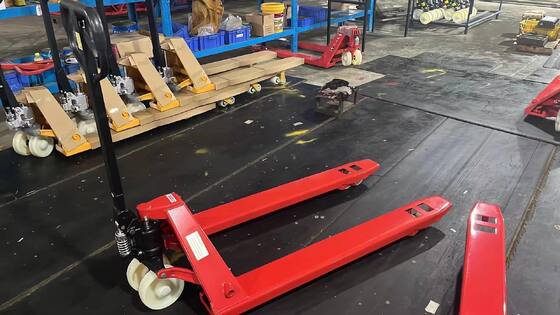 Hand Forklift 2000kg 2500kg 3000kg 5ton Hydraulic Manual Pallet Jack China Duty Pallet Trucks