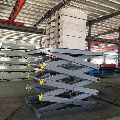 100-3000kg New Fixed Scissor Lifting Tables By Chinese Factory For Retail And Hotels 380V Steel Material Fixed Electric Hydraulic Scissor Lifting Platforms