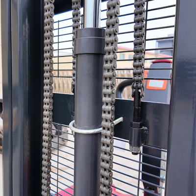 Stand 4M 2M Lift Height Stacker Forklifts Full Electric Self Lifter Hydraulic Pallet Stacker Pallet Truck 1-3T Equipped With Lead Acid Battery