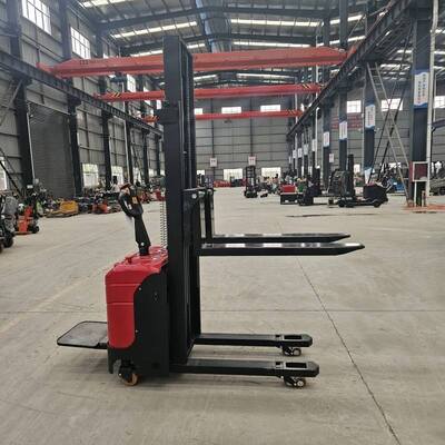 1500kg 2000kg Double Lifting Electric Pallet Stacker Electric Forklift Electric Stacker Hydraulic Loading and Unloading Vehicle