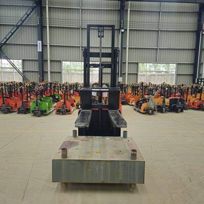 1500kg 2000kg Double Lifting Electric Pallet Stacker Electric Forklift Electric Stacker Hydraulic Loading and Unloading Vehicle