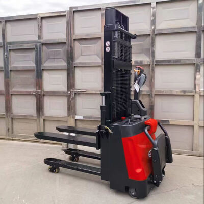 2000kg Capacity Dual Lifting Mast Hydraulic System Reliable Climbing Performance 2m Lifting Stand on Electric Stacker
