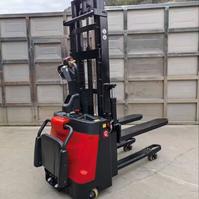 2000kg Capacity Dual Lifting Mast Hydraulic System Reliable Climbing Performance 2m Lifting Stand on Electric Stacker