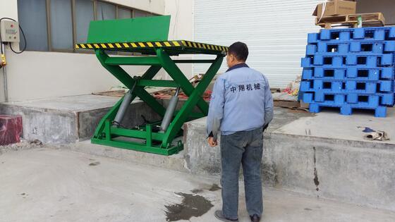 3M Scissor Dock Leveler Lift Table Pump Operated Fixed Mobile Loading DC 12V/24V AC 110-480V Carbon Steel Fixed Electric Hydraulic Scissor Lifting Platforms