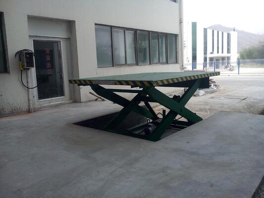 3M Scissor Dock Leveler Lift Table Pump Operated Fixed Mobile Loading DC 12V/24V AC 110-480V Carbon Steel Fixed Electric Hydraulic Scissor Lifting Platforms