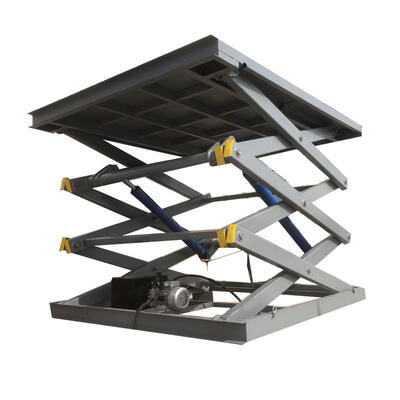 Professional 1000kg 2000kg 3000kg Capacity Stationary Scissor Lifting Platforms Electric Hydraulic Stationary Electric Scissor Lift Car Lift Tables