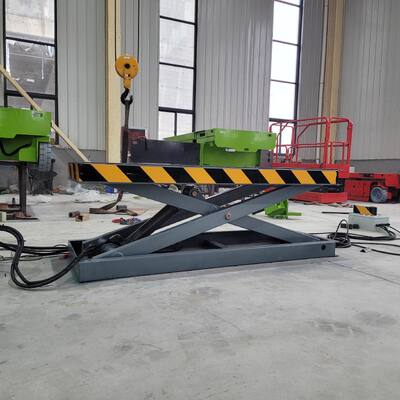 Customized 500kg 1000kg 2000kg Load Fixed Hydraulic Scissor Lifting Platforms With Electric-Powered System Unloading Tables Fixed Hydraulic Scissor Steel Lifting Platforms