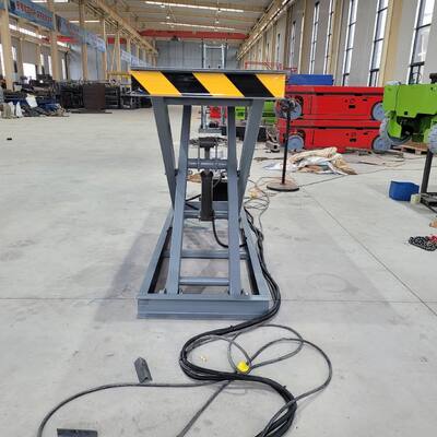 Customized 500kg 1000kg 2000kg Load Fixed Hydraulic Scissor Lifting Platforms With Electric-Powered System Unloading Tables Fixed Hydraulic Scissor Steel Lifting Platforms