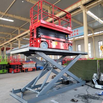 Customized 500kg 1000kg 2000kg Load Fixed Hydraulic Scissor Lifting Platforms With Electric-Powered System Unloading Tables Fixed Hydraulic Scissor Steel Lifting Platforms