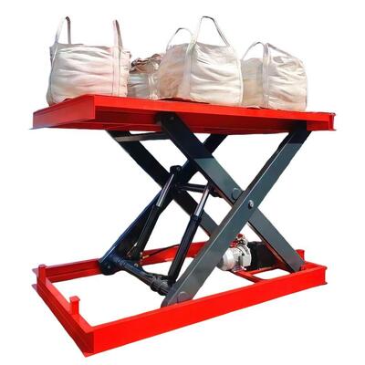 Factory Price Electric Hydraulic Platforms 1000kg 3000kg 5000kg Vertical Stationary Fixed Electric Hydraulic Scissor Lifting Tables Cargo Lifting Platform