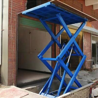 Factory Price Electric Hydraulic Platforms 1000kg 3000kg 5000kg Vertical Stationary Fixed Electric Hydraulic Scissor Lifting Tables Cargo Lifting Platform