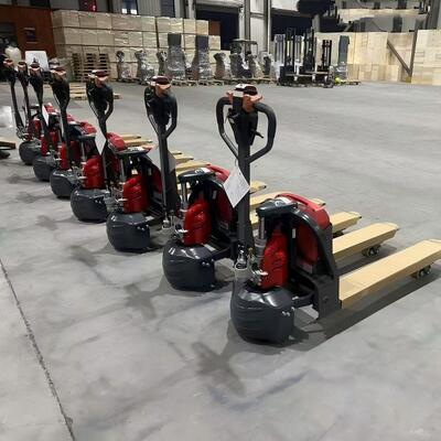 1500KG 2000KG New Portable Hydraulic Electric Forklift Hand Pallet Truck Jacks 24V Motor Electric Pallet Jack Workshop CE Approved