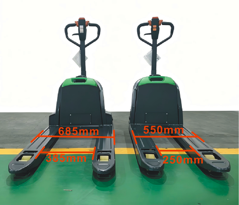 1500KG 2000KG New Portable Hydraulic Electric Forklift Hand Pallet Truck Jacks 24V Motor Electric Pallet Jack Workshop CE Approved