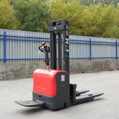 Ce Electric Forklift Hydraulic Stand-On Full Electric Stacker 2m 3m 4m 5m Electric Hydraulic Pallet Stacker Pallet Lifter