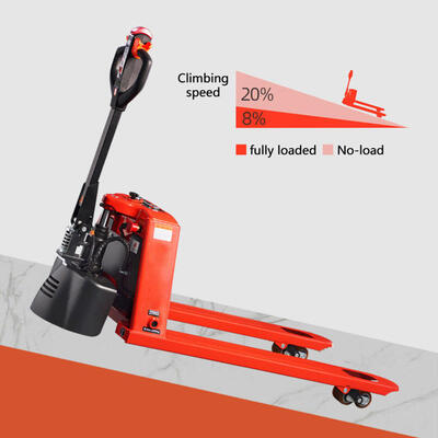 1500kg 2000kg Full Electric Pallet Jacks Lithium Battery Hydraulic Pallet Jack for Warehouse Cargo Moving Motorized Pallet Trucks
