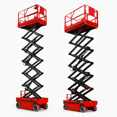 4-18M Hot Sale Cheap Hydraulic Self-propelled Scissor Lift Mobile Fully Electric Hydraulic Scissor Lifting Platform