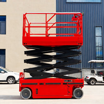 4-18M Hot Sale Cheap Hydraulic Self-propelled Scissor Lift Mobile Fully Electric Hydraulic Scissor Lifting Platform