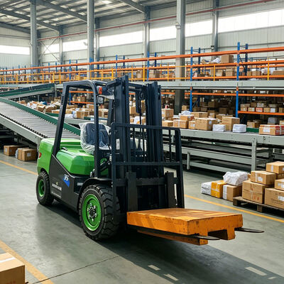 3 Ton 5 Ton Diesel Forklifts Truck Chariot Elevateur Gabelstapler Hydraulic Forklift Three Stage Mast CE