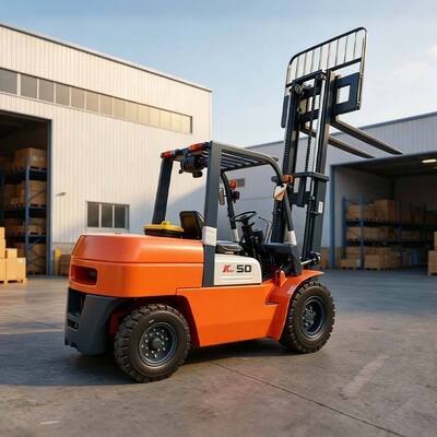 3 Ton 5 Ton Diesel Forklifts Truck Chariot Elevateur Gabelstapler Hydraulic Forklift Three Stage Mast CE