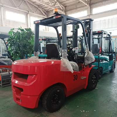 3 Ton 5 Ton Diesel Forklift CPC-30 3000kg Diesel Engine Forklift Truck 3m Lifting Height Solid Tire for Construction Warehouse