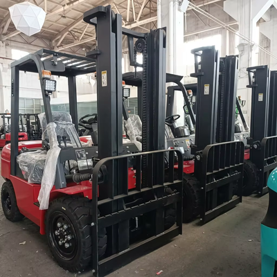 3 Ton 5 Ton Diesel Forklift CPC-30 3000kg Diesel Engine Forklift Truck 3m Lifting Height Solid Tire for Construction Warehouse