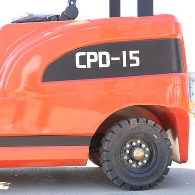 New Energy Multifunctional 1.5 Ton Electric Forklift High Lifting Height 1500kg Forklift Excellent Performance Battery Forklifts