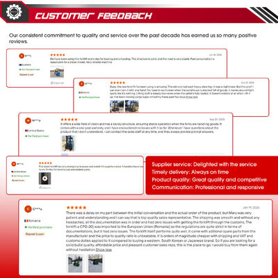 Electric Forklift 1.5 Ton 2.5 Ton 3 Ton 4ton Compact Warehouse Forklift Lifting Height 6m High Reach Forklifts