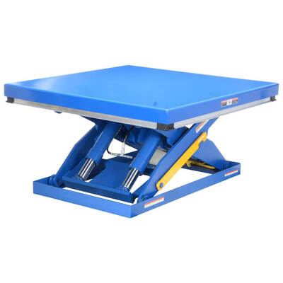 High Level Fixed Electric Stationary Freight Warehouses Cargo Goods Elevator Scissors Work Lifting Platforms Hydraulic Lifts Tables