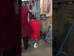 Semi electric hydraulic pallet stacker