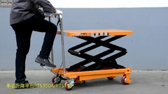 Factory Directly Manufacturing 350kg 500kg 800kg Manual Hydraulic Scissor Lifting Platform Tables