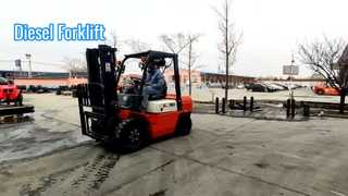 Factory Directly Supply 3000kg 3500kg Diesel Forklift
